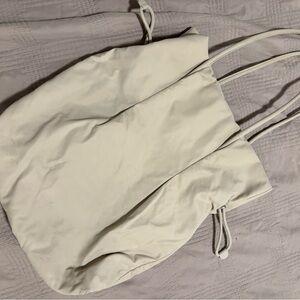 Aritzia Cream Tote Bag